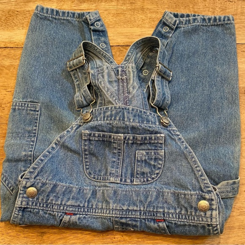 Vintage Baby Gap‎ Classic XL 18-24 Months 100% Cotton Denim Overalls